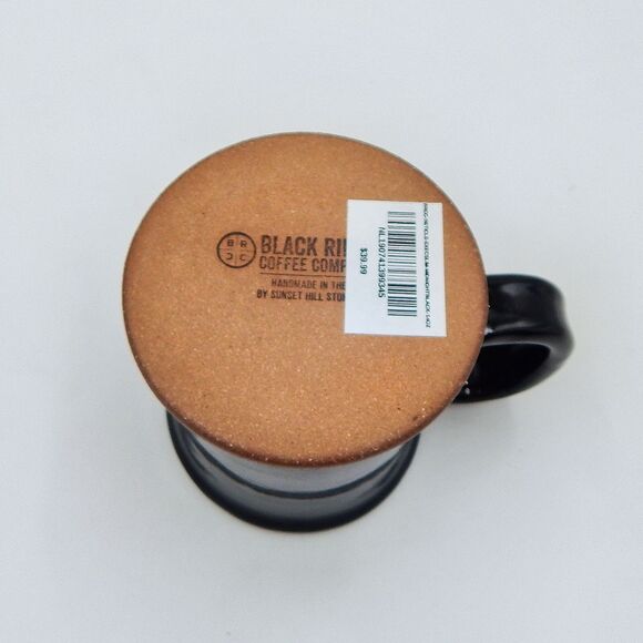 Black Rifle Coffee Company BRCC Black Sunset Hill Stoneware Pottery 12 oz Mug - Picture 6 of 6